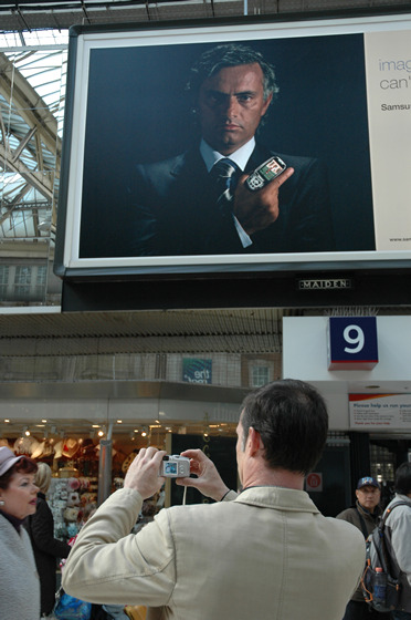 The Special One, Waterloo Station, London