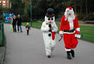 Santa and snowman, Bournemouth