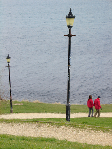 Two lamp posts, Weymouth