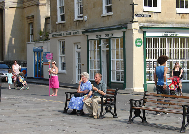 Street scene, Bath