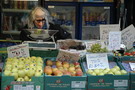 Fruit and veg stall, London