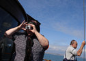 Photographer on ferry