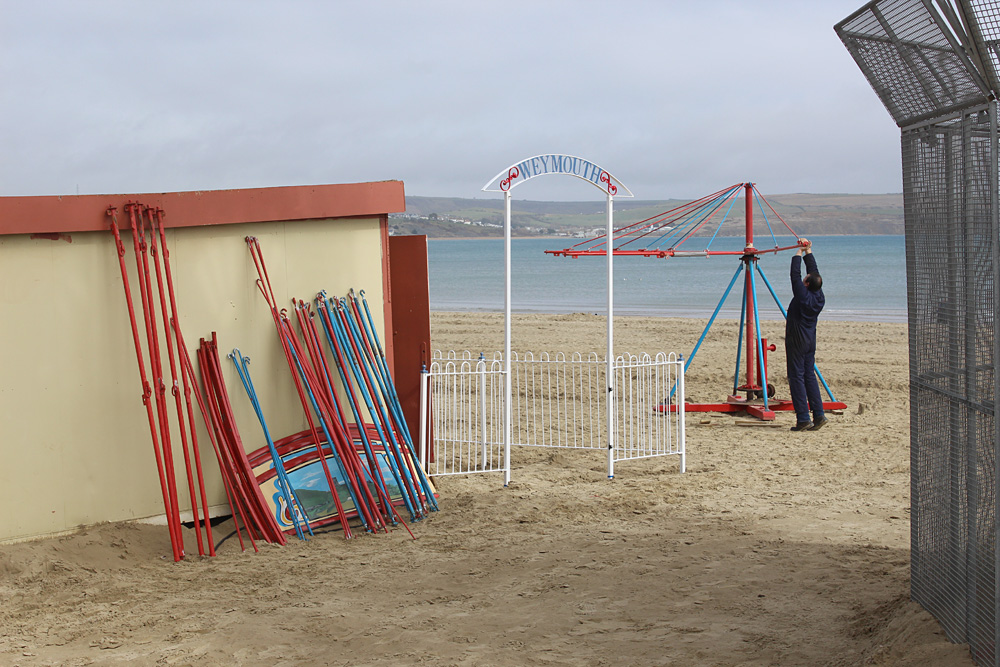 On Weymouth Beach, 2014-2018. Photo 13