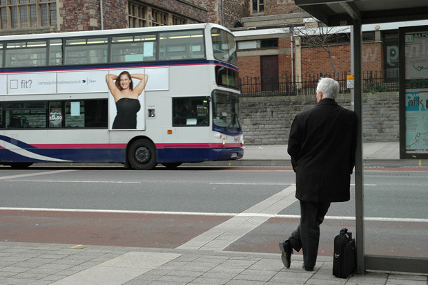 Bus stop, Bristol